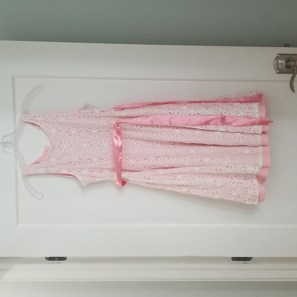 Bonnie Jean, Size 16 girls, blush pink